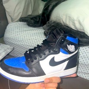 Retro 1 Royal Toe Jordans!